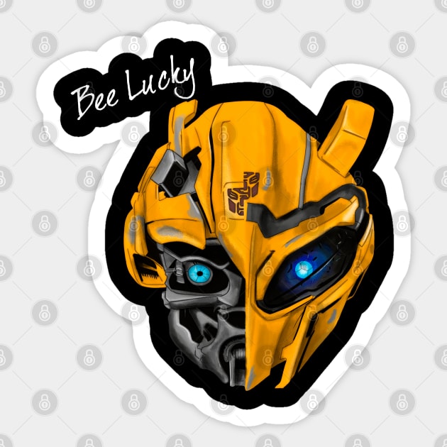 Bee Lucky Sticker by MarianoSan